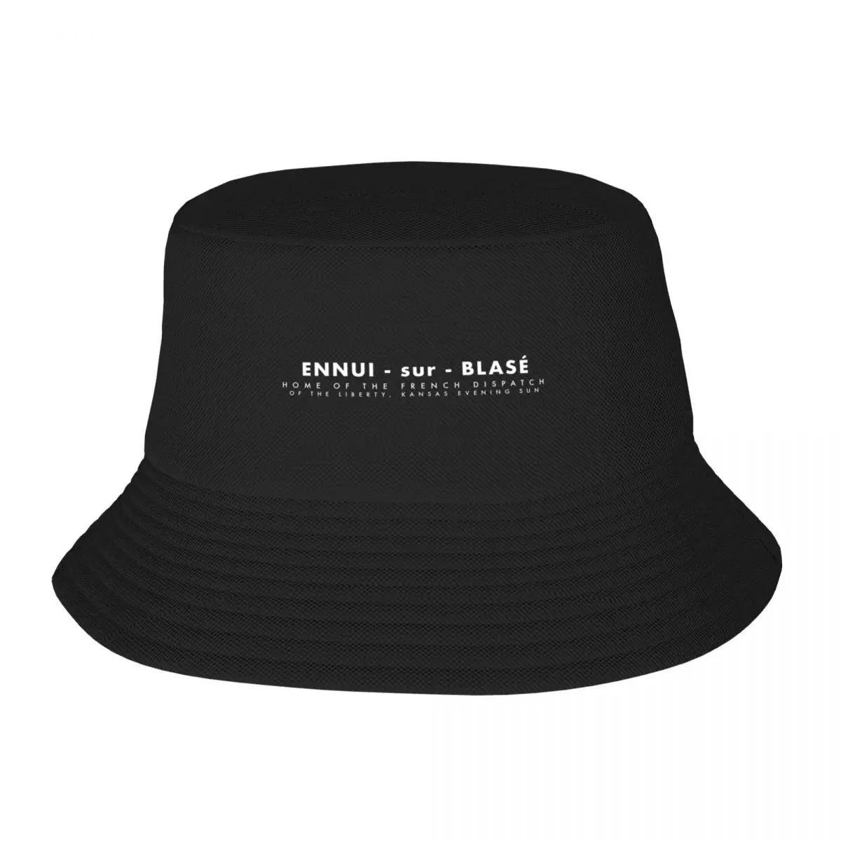 

EnnuisurBlasé Home of The French Dispatch Bucket Hat fashionable custom Hat Beach Bag Designer Unisex Womens