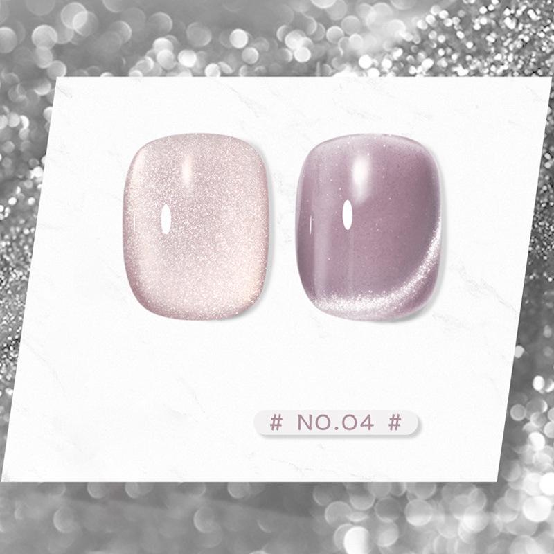 

2024 Гель-лак для ногтей «Лунный свет», фарфорово-белый, эффект «кошачий глаз»