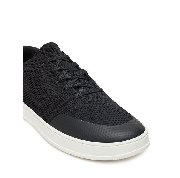 Мужские кроссовки Calvin Klein Low top lace up knit hm0hm01726 чёрные
