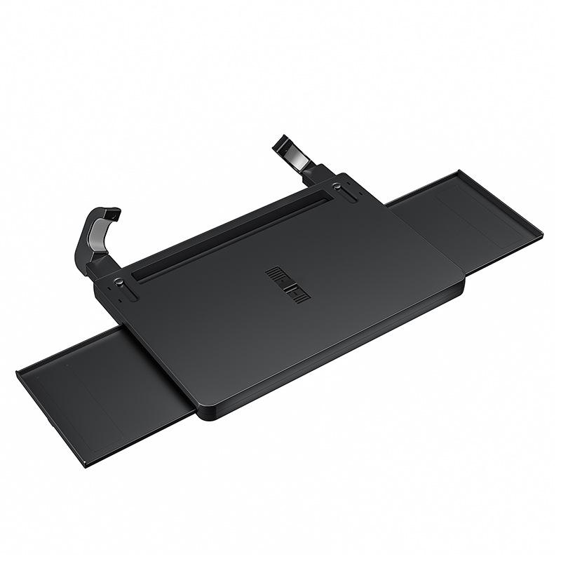 Adjustable Steering Wheel Tray, Foldable Car Laptop Desk With Cup Holder Mount For Food Computer Tablet