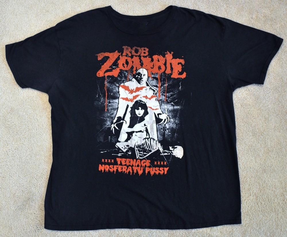 Rare Rob Zombie Teenage Nosferatu Pussy T-shirt S to 5XL NE271 Unisex T-Shirt M