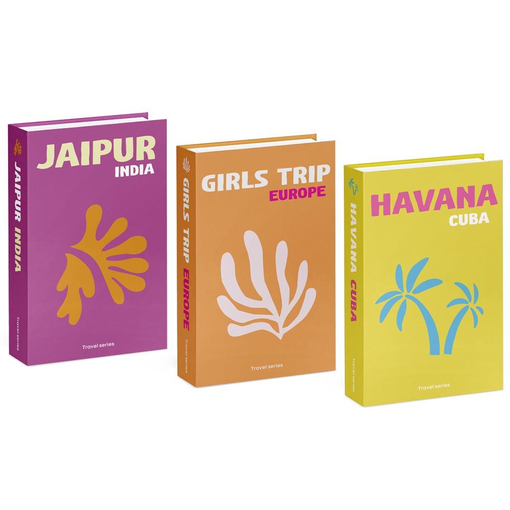 3 шт./комплект Фото реквизит Декоративные имитационные книги Бумажные фальшивые книги Креативные поддельные книги Спальня 9