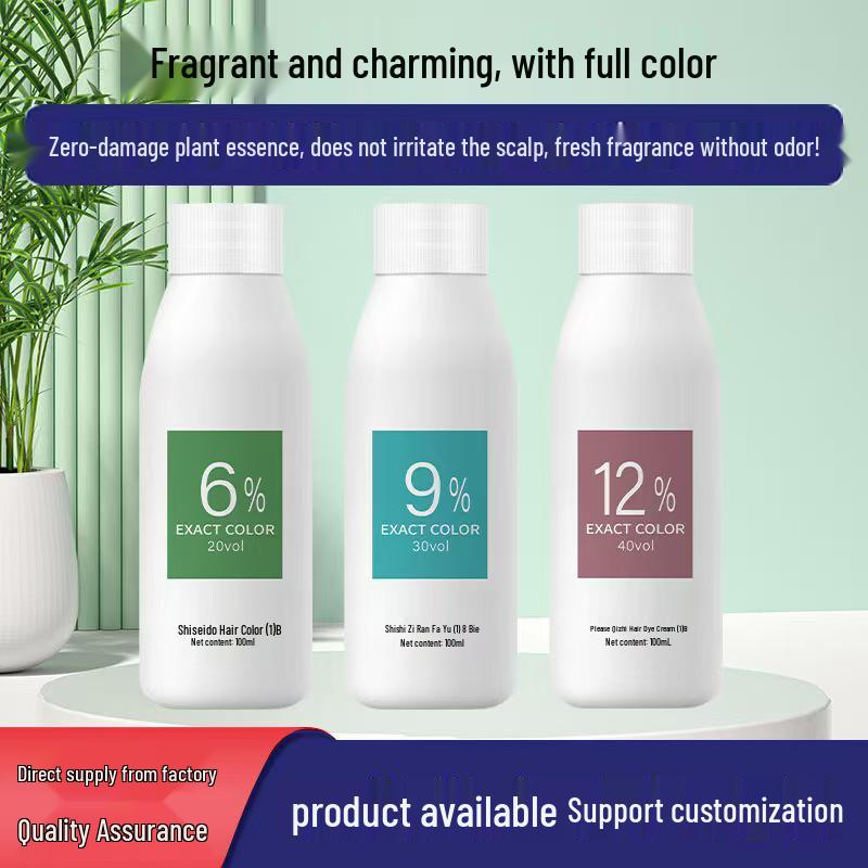 Fragranced Hairdressing Hydrogen Peroxide Emulsion 100ml (3%/6%/9%/12%)