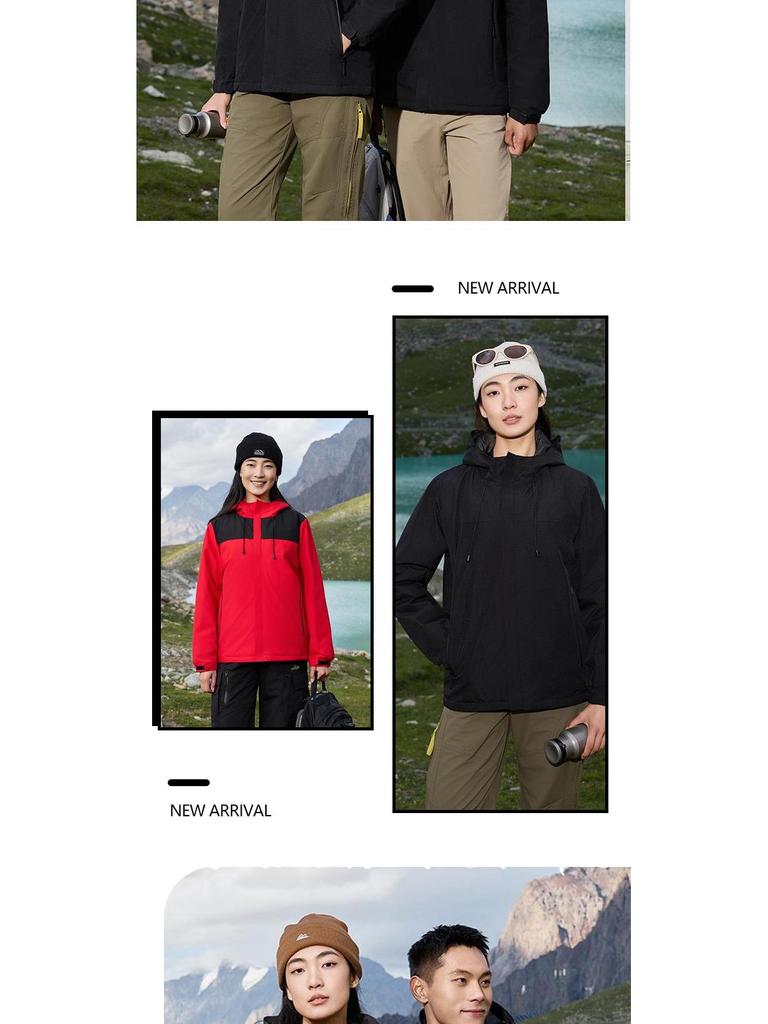 Men’s & Women’s Waterproof Windproof Softshell Jacket - Custom Workwear, Team Uniform, Sports Outerwear for Mountaineering & Travel