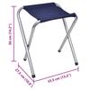 Faltbarer Campingtisch 4 Stühle Und Verstellbare Höhe 120 X 60 Cm