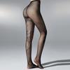 "Gothic Spider Web Jacquard Stockings - Halloween Style"