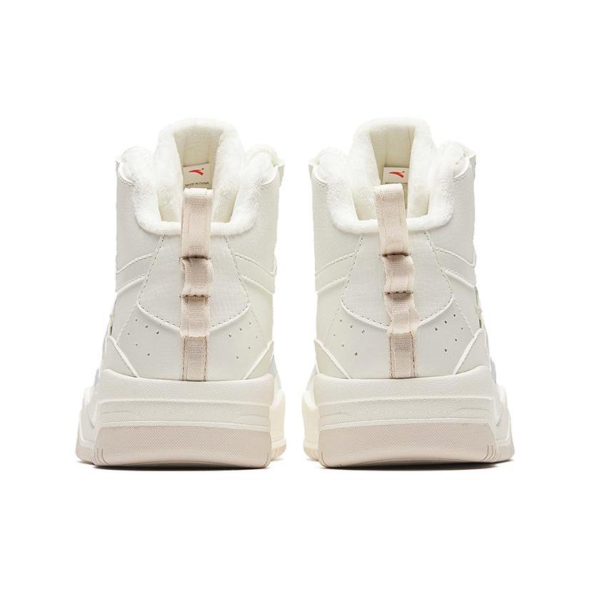 Anta Wave Shoe Slip Resistant Abrasion Resistant Slip Resistant Abrasion Resistant High top Skateboard Shoes Women's 922348903-1