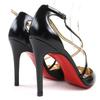 Makellose Christian Louboutin Pumps CROSSPIGA 100 JAZZ Spitzschuh schwarz 35 Gebraucht