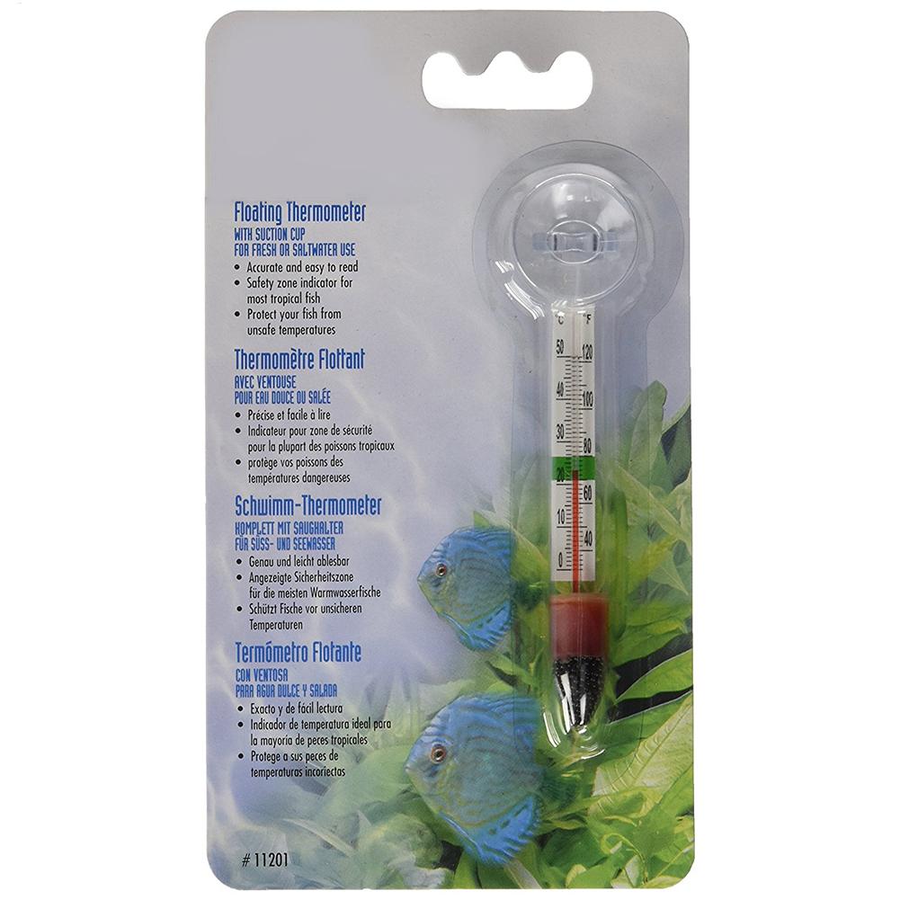 Floating Temperature Gauge Long Aquarium Temperature Gauges Household Floating Water Temperature Monitor for Aquarium Fish Tanks