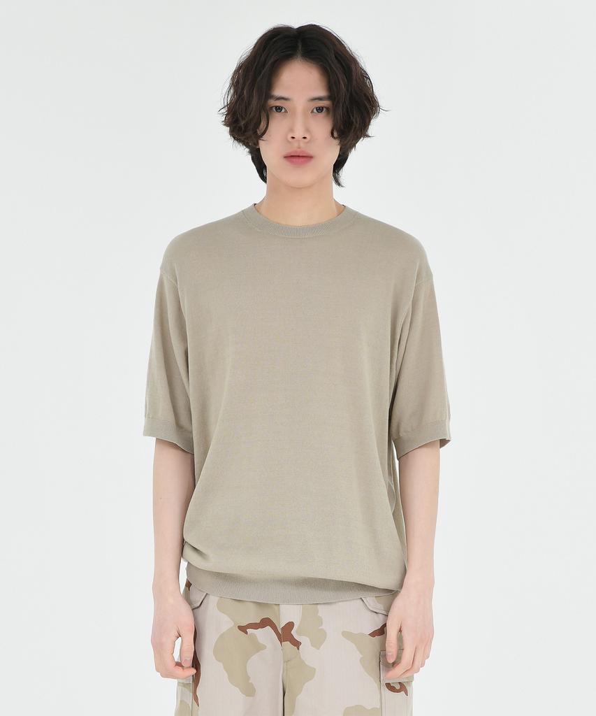 Beulaunyadeu Supima Cotton Half Knit, Beige