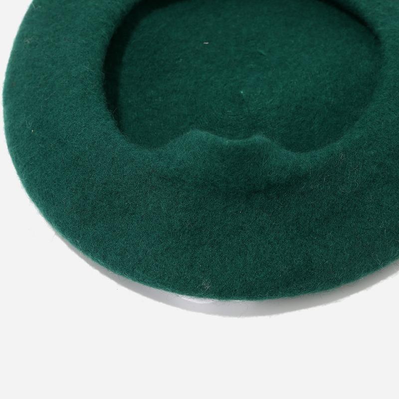 Women S Christmas Style Beret Bow Decorated Winter Autumn Warm Hat