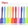 5/10/12/20PCS Random Color Silicone Spatulas Cream Spatula Cake Cream Scraper Baking Cake Tool Heat-resistant Seamless Scraper