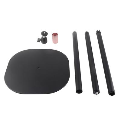 Einstellbarer Projektor-Bodenständer 31,5 Zoll bis 63 Zoll Teleskop-Bodenprojektorhalterung für 14 Schrauben