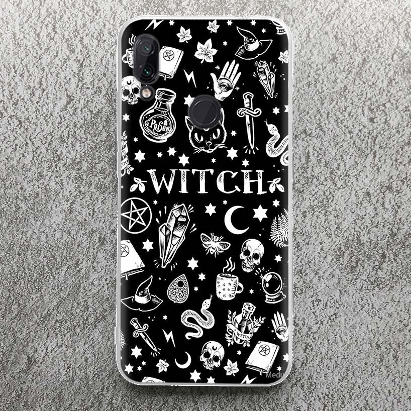 

Witch And Cat Colorful Cute Phone Case For Xiaomi Redmi 12 12C 13 13C 14C 9 9A 9C 9T 10 10A 10C 8 8A 7 7A 6 6A K70 K60 K40 K20 C Redmi 14C