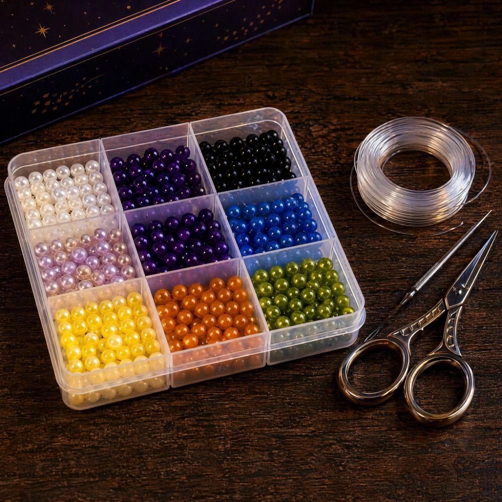Pequeños Espíritus Brillantes de Fantasía Kit de Cuentas DIY Set de Manualidades con Cuentas Hechas a Mano Navidad