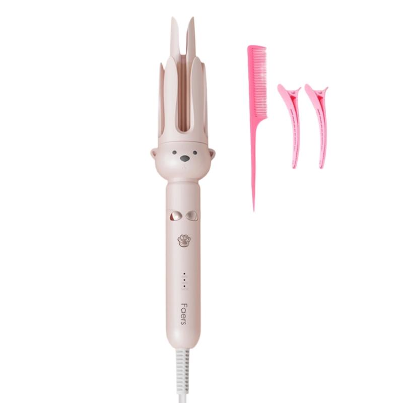 Electric Ceramic Curling Hair Stick Replacement Hair Curling Iron 28mm Curler Wand Portable Small Electric Curler 1