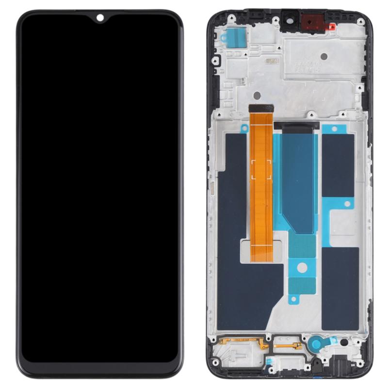 For Oppo A56 5G/A55 5G Grade B LCD Screen and Digitizer Assembly Part+Frame (without Logo)