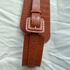Women's Fashion Temperament Elastic Waist Belt With Coat Skirt Belt Female Outer Wear Abdomen Belt With Suit