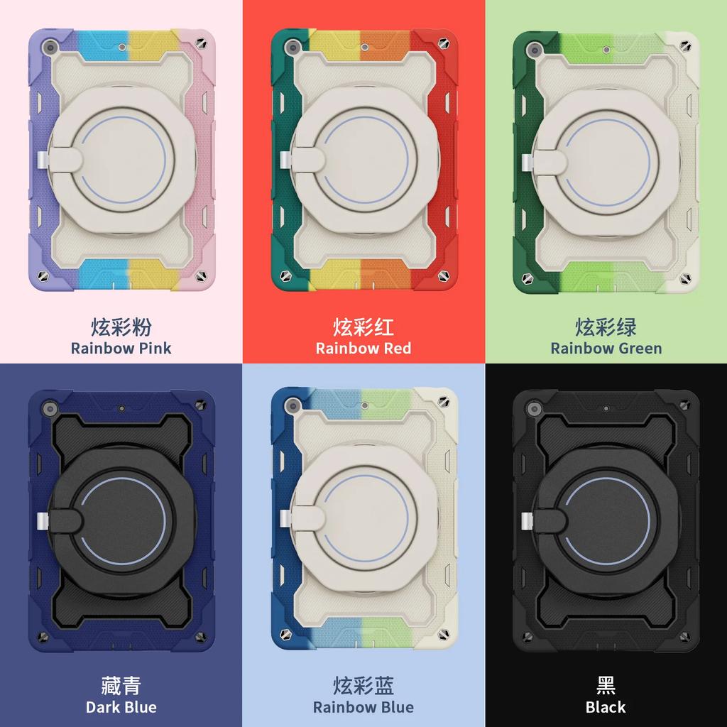 For IPad 11 10 11th 2025 A16 Air 5 4 10.9 2022 10.2 2021 9th 2019 7th 2018 9.7 Air 1 2 Pro 11 2020 Kids Case Shockproof Cover #S