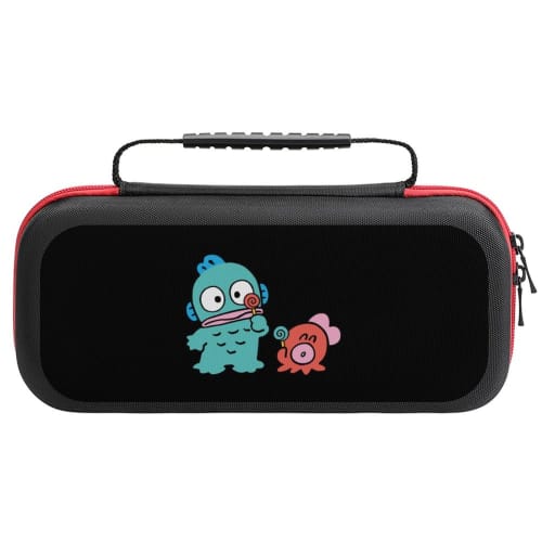Hangyodon Switch Case, Compatible with OLED Switch Models, Switch Cover, Switch Storage Case, Protective Cover, Game Card Storage, Large Capacity, Sho