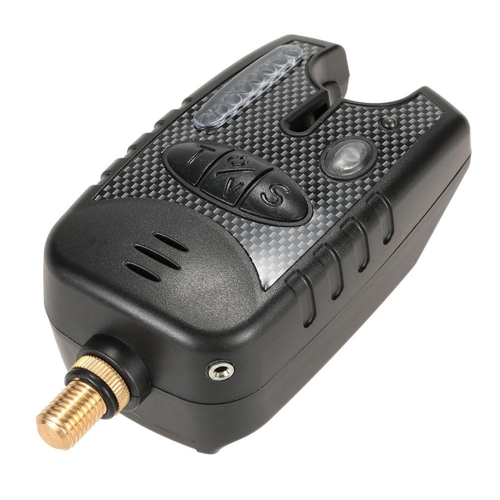 8 Tones Fishing Bite Alarm LED Light Fishing Bite Indicator Electronic Bite Alarm  for Enthusiasts