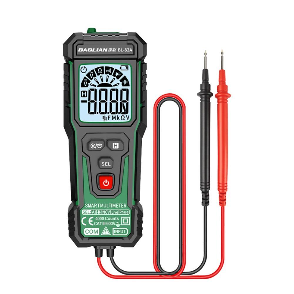 600V Smart Digital Multimeter AC DC Voltage NCV Multimeter New TRMS Multimeter