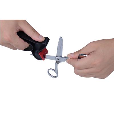 Newest 2 In 1 Handheld Sharpener For Knife Scissor Blade Knife Convenient Sharpener Sharpening Cooking Tools Perfect Grindstone
