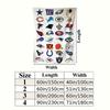 National Football League Wall Tapestry Aesthetic Wall Hanging Printed Fabric Blanket Decorative Tapestries For Bedroom Living Room Home Decor
