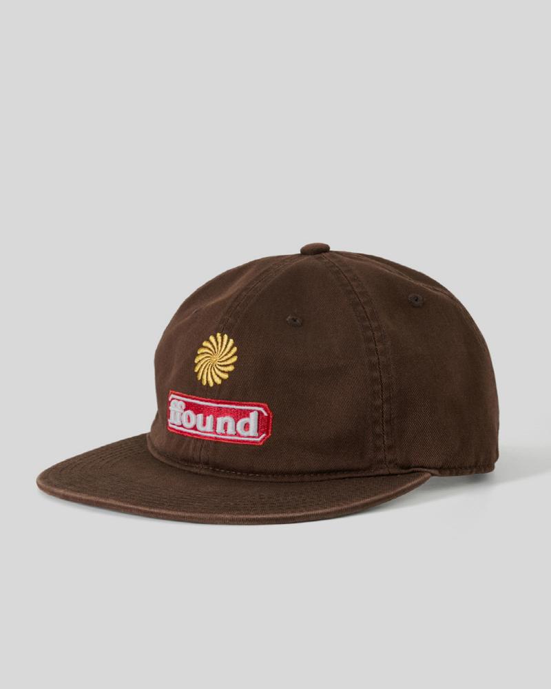 HUMAN N CAT Pound 3 Washed Flat Brim Cap [Brown]
