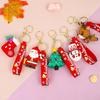 Luxury Christmas Ornaments Christmas Tree Doll Cartoon Key Chain Car Interior Bag Pendant Holiday Gifts