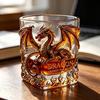 Octopus Whiskey Glass 260ml Rum Tasting Glass Deep Sea Creature Tumbler Collectible Cocktail