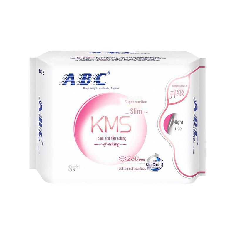 ABC Ultra-Thin Day & Night Sanitary Napkins with K11K12 Technology - Complete Range.