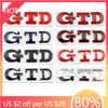 Golf 3 4 MK3 MK4 2026 Heiß für VW VOLKSWAGEN 3D Metallbuchstaben GTD Logo Auto Heckklappe Kofferraum Emblem Abzeichen Aufkleber für Volksw