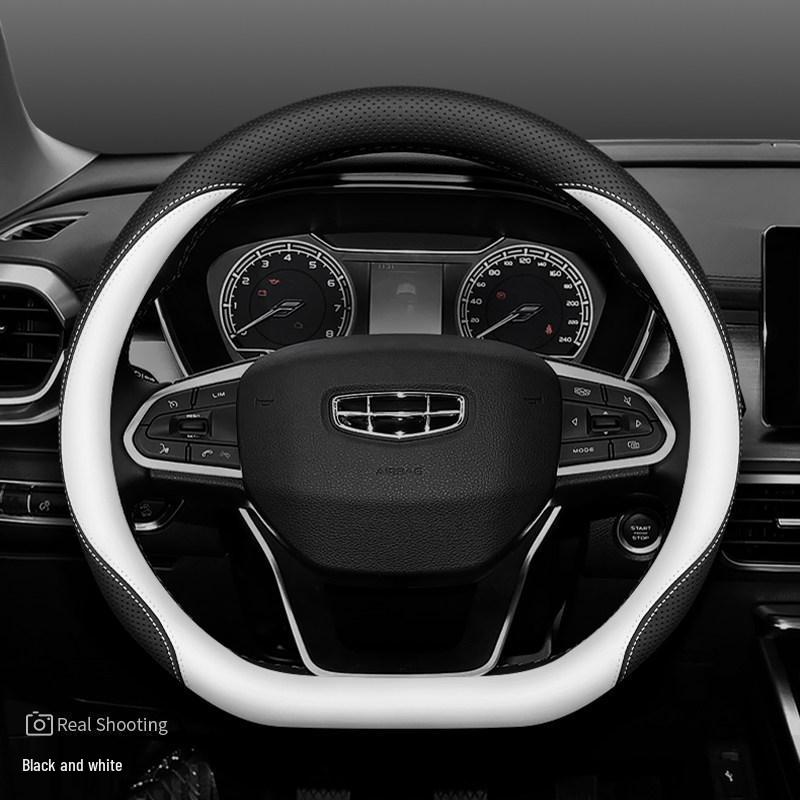 Steering Wheel Cover for Geely: Xingyue L, Dihao GS, Haoyue L, Boyue, Binrui, Vision X6, Binyue, Xingrui.