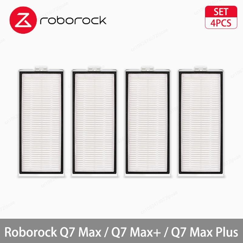 Roborock Q7 Max / Q7 Max+ / Q7 Max Plus Robot Vacuum Cleaner Accessories Side Brush Hepa Filter Mop Cloth Dust Bag Spare Parts