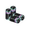 4pcs Aluminum Anti-theft Hexagonal Tire Valve Cap For Jeep Renegade Compass Wrangler Patriot Grand Cherokee Rubicon Accessories AMT1