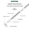 Retractable Punch-Free Clothes Drying and Curtain Rod for Balcony and Bathroom