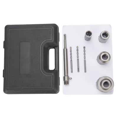 5Pcs Concrete Hole Saw Kit 30mm 40mm 50mm 65mm Shank Wall Cement Masonry Stone Brick Drill Bit Sets