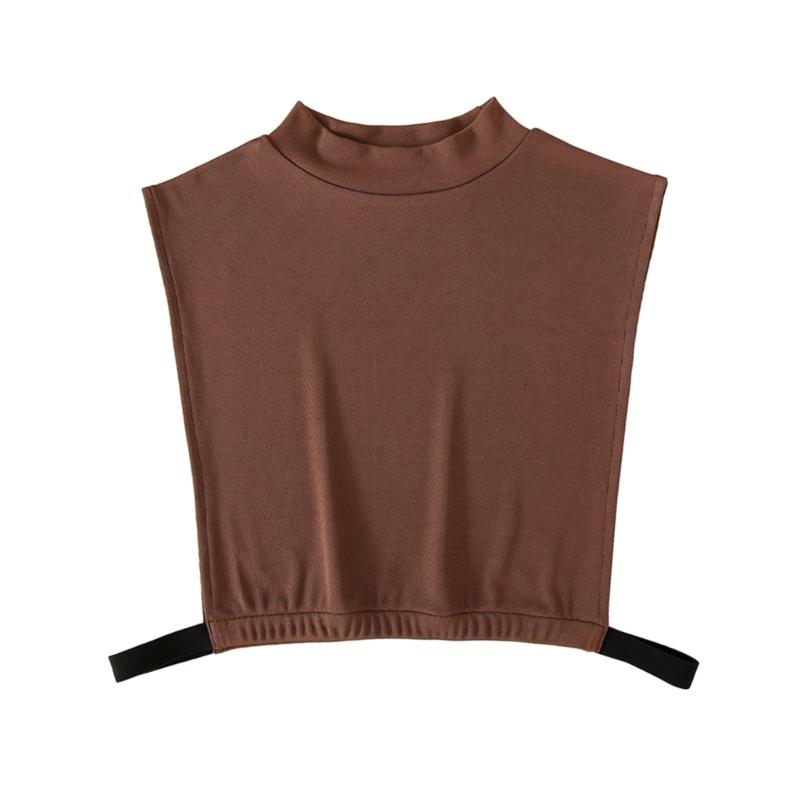 Women's Removable Half Top Collar Fashionable Half Top Blouse Accessory