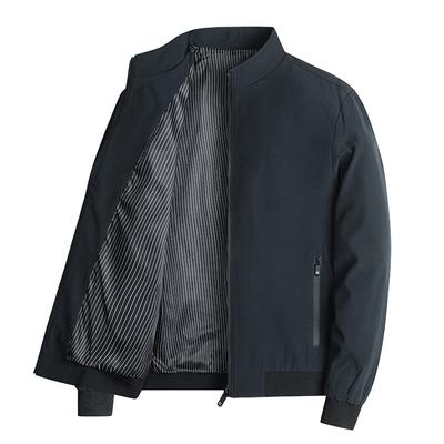Herren Frühling und Herbst Arbeitskleidung Freizeitjacke Übergröße Leichte Jacke