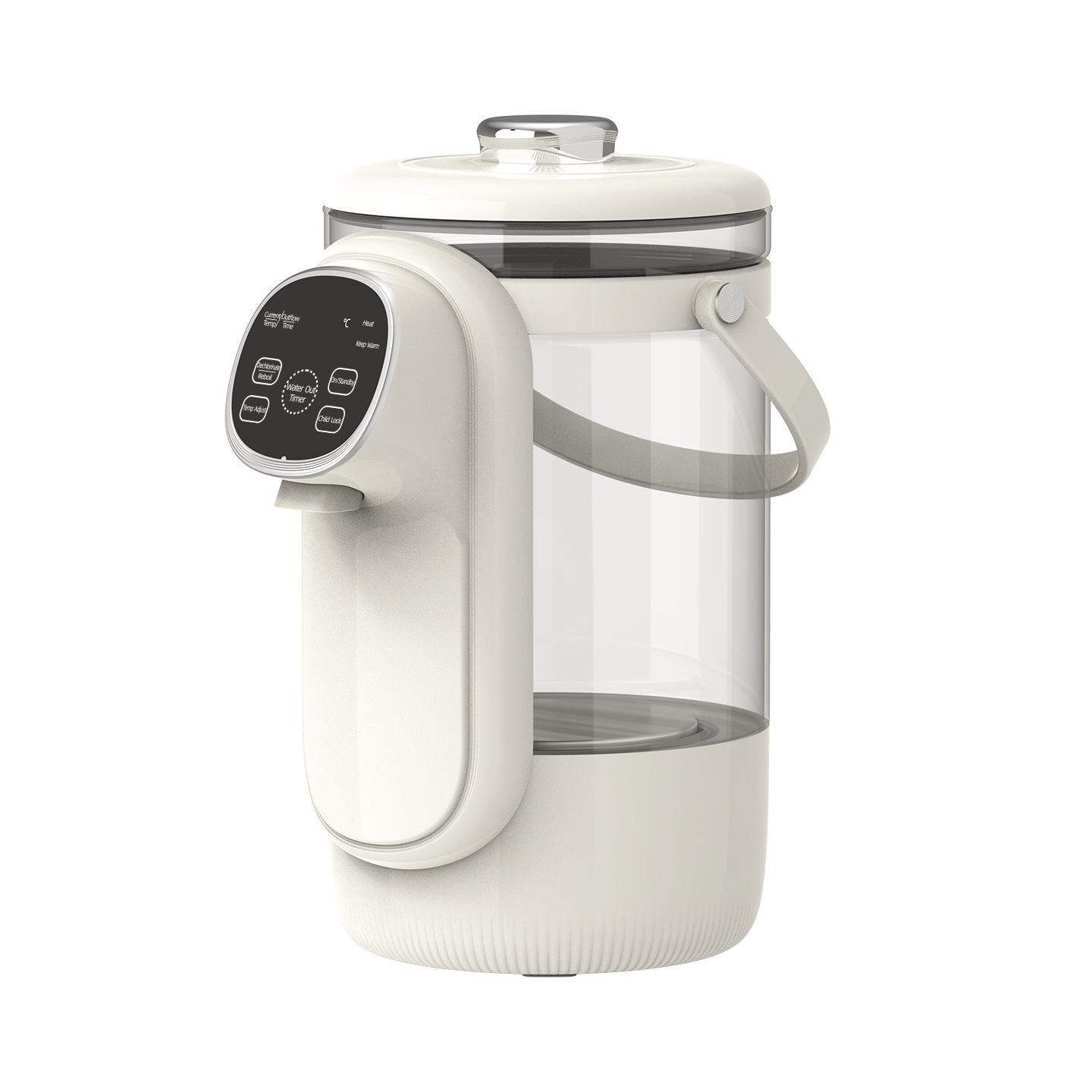 3.5L Electric Kettle Desktop Water Dispenser Automatic Keep-Warm Electric Pot 12-level Temperature Adjustment Water Kettle 220V EU бежевый