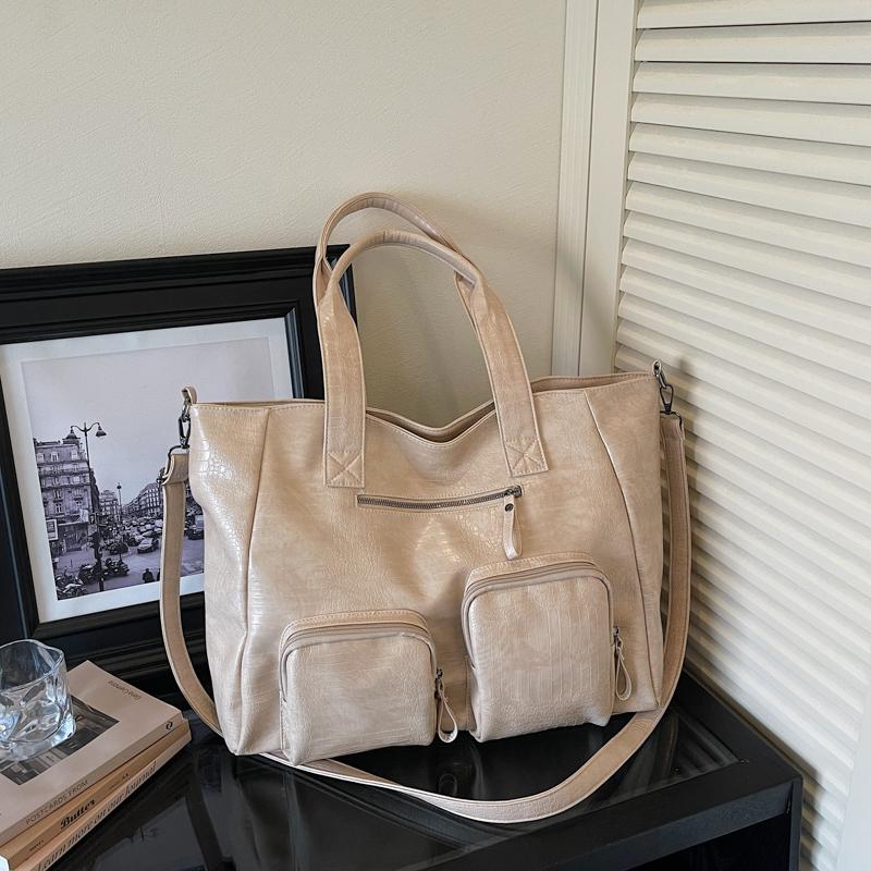 Large Capacity Women's Bag Commuter Tote Bag Shoulder Crossbody Bag