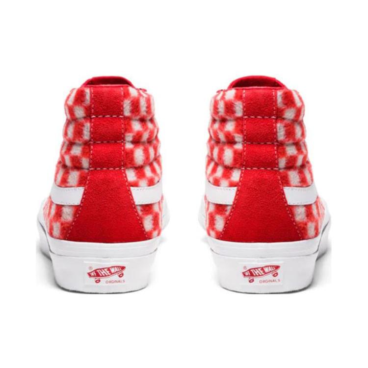 Vans SK8 HI Vault Og Lx X Concepts 'Red White' VN0A4BVBY5