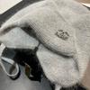 Xiaoxiangfeng Double-Layer Rabbit Fur Ear Protection Hat Winter North Cold Warm Bag Head Knitted Hat Russian Hat