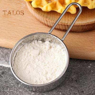 Stainless Steel Flour Sieve Filter Handheld Mini 40 Mesh Sugar Powder Strainer Sifter Baking Cooking Kitchen