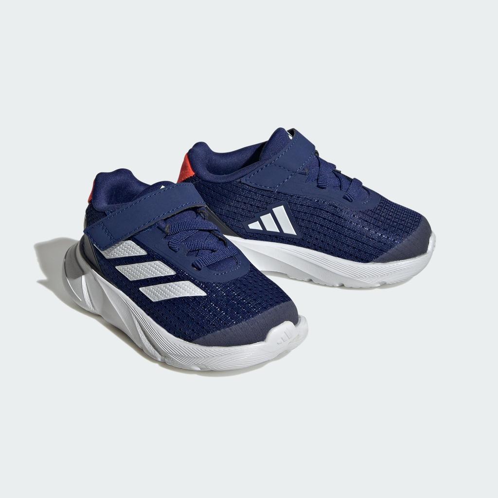 Duramo SL Kindersneaker für Jungen und Victory Red cm [Adidas] Mädchen, 12-16cm, LZX77, Blau/Footwear White/Solar (IG2432), 15,0