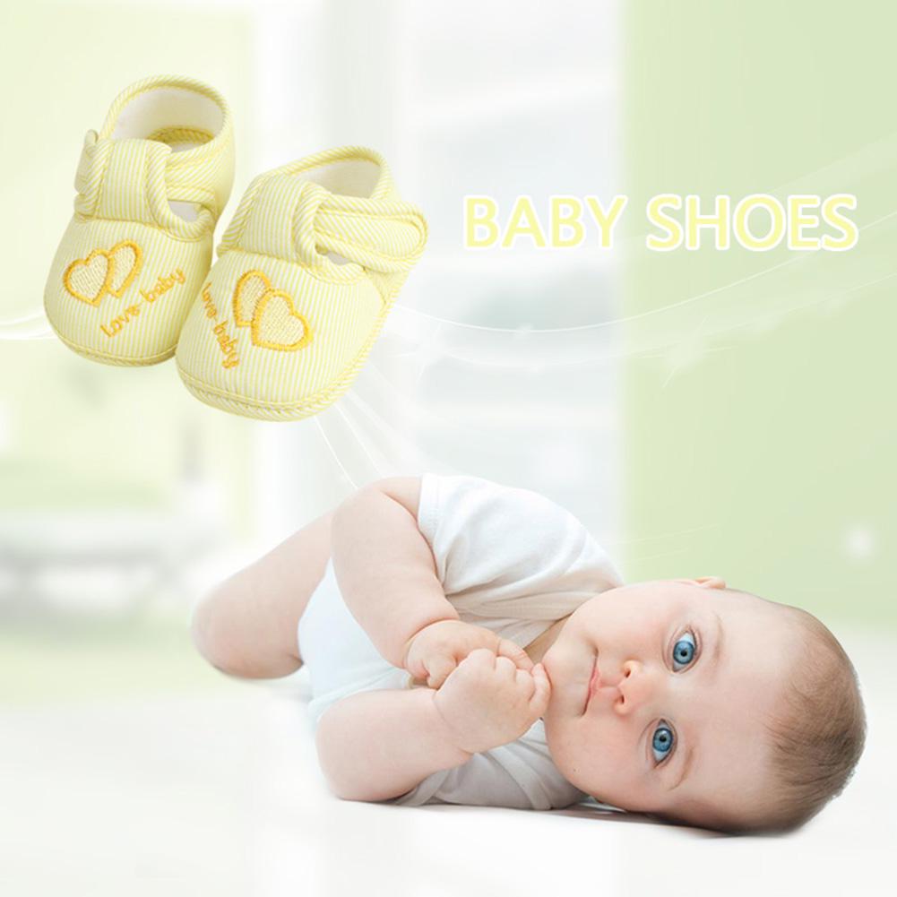 Los primeros caminantes de algodón para bebés aman los zapatos de bebé de  rayas de corazón Caminantes suaves comprar a buen precio — entrega  gratuita, reseñas reales con fotos — Joom