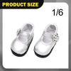 1 Pair Miniature Doll Shoes Female PU Leather Trendy Elegant Accessories Suitable for Games Display