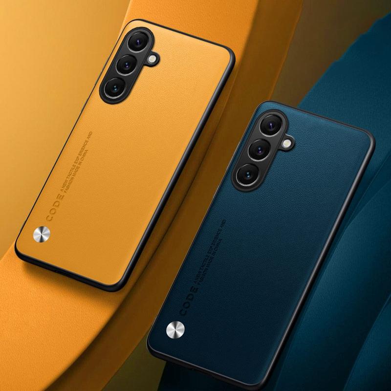 Luxury PU Leather Case For Samsung Galaxy M16 F16 5G Back Cover Matte Silicone Full Protection Phone Case For Samsung F16 Coque