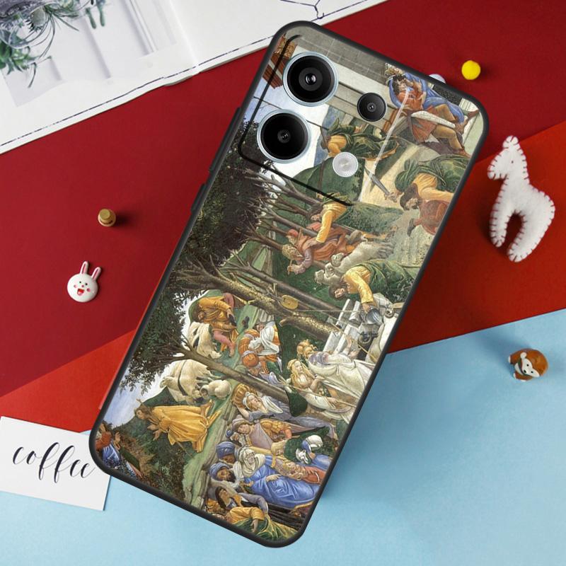 Renaissance Art Paint Case For Xiaomi Redmi Note 14 12 11 10 13 Pro 15 Pro Plus Redmi 15 14C 10C 12C 13C 15C Cover